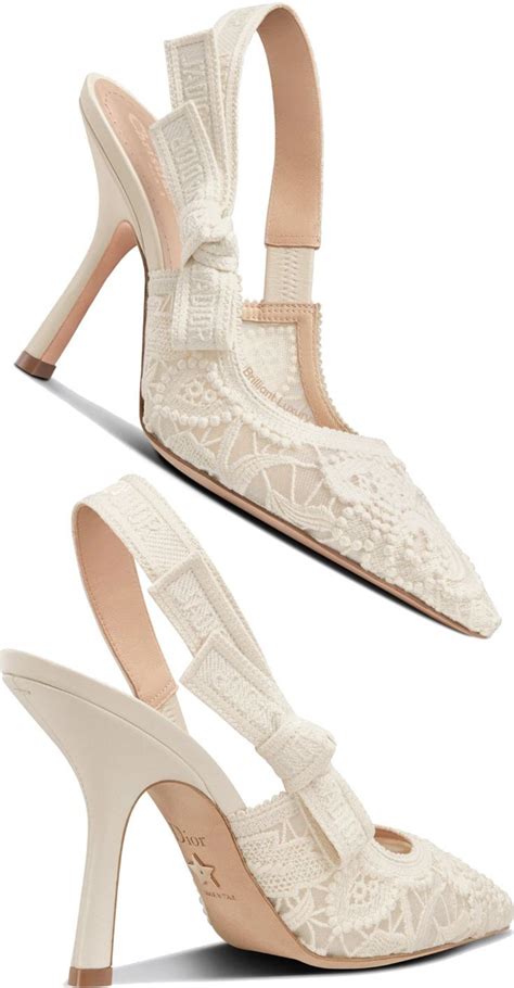 bridal dior shoes|Dior j'adior slingback shoes.